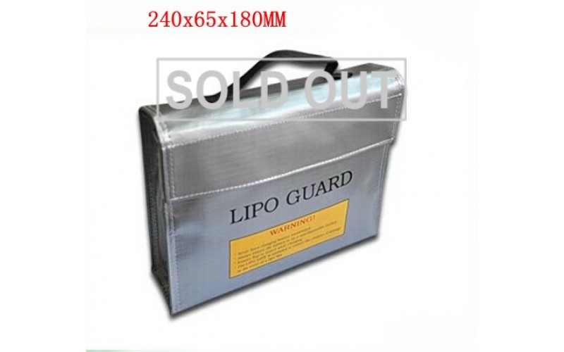 Li-Po Battery Safe Guard and Charge Sack size 240*65*180mm
